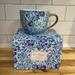 Lilly Pulitzer Dining | Lilly Pulitzer Ceramic Mug 12 Oz High Maintenance Blue Floral Coffee Cup W Box | Color: Blue | Size: Os