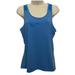 Nike Tops | Nike Pro Womens Blue Nike Swoosh Workout Tank Top | Color: Blue | Size: L