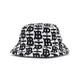 Burberry TB Towel Bucket Hat Black/White