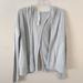 Lululemon Athletica Sweaters | Lululemon Rib Knit Sweater/Cardigan Grey | Color: Gray | Size: 6