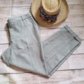 J. Crew Pants & Jumpsuits | J.Crew Cafe Capri Gray Wool Trousers 10 | Color: Gray | Size: 10
