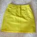 J. Crew Skirts | J. Crew Wool Skirt | Color: Yellow | Size: 0