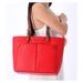 Michael Kors Bags | Michael Kors Jet Set Travel Medium Double Pocket Tote Vegan Leather Dark Sangria | Color: Red | Size: Os