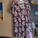Lularoe Dresses | Lularoe Floral Dress Size 2xl New Without Tags! | Color: Pink/Red | Size: Xxl