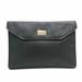 Michael Kors Bags | Michael Kors Black Leather Clutch Bag Euc | Color: Black/Gold | Size: Os