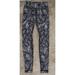 Lululemon Athletica Pants & Jumpsuits | Lululemon Athletica Wunder Under Banana Leaf Print Leggings Black White Size 4 | Color: Black/White | Size: 2