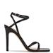 Nine West Shoes | Nwot Nine West Strappy, Size 8 1/2 M,Mid-Heel Sandal, | Color: Black | Size: 8.5