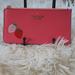 Kate Spade Bags | Kate Spade Picnic In The Park Large Slim Card Holder- Excellent Condition | Color: Pink/Red | Size: Os