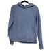 Lululemon Athletica Tops | Lululemon Scuba Pullover Hoodie Sweatshirt Washed Blue Charcoal Women’s Size 4 | Color: Blue | Size: 4