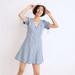 Madewell Dresses | Madewell Button-Front Mini Dress: Tencel Denim Edition - Size 10 | Color: Blue | Size: 10