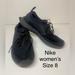 Nike Shoes | Nike Women’s Sz 8 Black Mesh Athletic Shoes | Color: Black | Size: 8