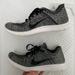 Nike Shoes | Nike Black And White Free Rn Flyknit Running Shoes Size 10.5 | Color: Black/White | Size: 10.5