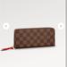 Louis Vuitton Bags | Louis Vuitton Clemence Zip Leather Wallet W Authentication Cards And Dust Bag | Color: Brown/Tan | Size: Os