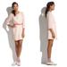 Madewell Dresses | Madewell Clipdot Peasant Dress In Cream 2 | Color: Cream/Pink | Size: 2