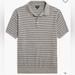 J. Crew Shirts | New J. Crew Striped Sweater-Polo Grey!!! | Color: Gray | Size: L