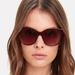 Gucci Accessories | New Gucci Burgundy Gucci Sunglasses Gg0634s 004 Gucci Women's Eyewear | Color: Red | Size: Os