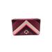 Kate Spade Bags | Kate Spade Ny Pebbled And Smooth Leather Colorblock Wallet Clutch -Wine/Pink | Color: Pink/Red | Size: Os