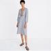 Madewell Dresses | Madewell Striped Dress | Color: Blue/Cream | Size: 00