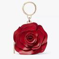 Kate Spade Accessories | Disney + Kate Spade New York Flora 3d Coin Purse | Red Rose | Key Fob Bag Charm | Color: Red | Size: See Description