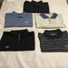 Under Armour Shirts | Lot Of 5 Under Armour Short Sleeve Golf Polo Shirts Men's 3 Size Large 2 Size Xl | Color: Black/Blue/Green/Red | Size: L