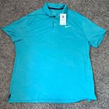 Nike Shirts | Nike Men's Tiger Woods Adv Tw Golf Polo Da3075-392 Xl - Top Teal Green Nwt | Color: Blue/Green | Size: Xl