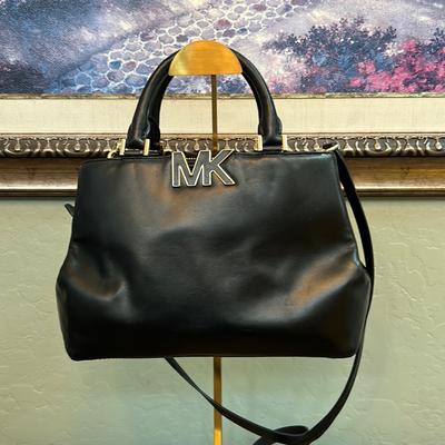 Michael Kors Bags | Michael Kors Black Shoulder / Crossbody Purse | Color: Black | Size: Small - Medium