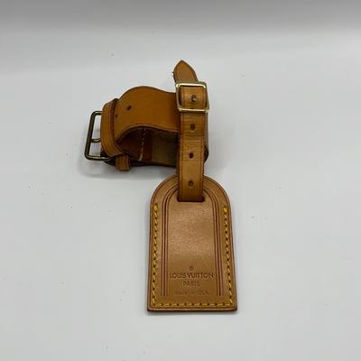 Louis Vuitton Accessories | Louis Vuitton Luggage Tag & Poignet Set | Color: Tan | Size: Os