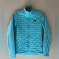 The North Face Jackets & Coats | North Face Slim Lightweight Puffer Packable Quilted Jacket Thermoball | Color: Blue/Green | Size: Xs