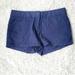 J. Crew Shorts | Navy Blue J.Crew Womens Chino Broken-In Low Rise Shorts Size 6 | Color: Blue | Size: 6