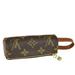 Louis Vuitton Bags | Louis Vuitton Etui 3 Ball De Golf Pouch Case Monogram Leather Bn | Color: Brown | Size: W 4.9 X H 2 X D 2 " (Approx.)