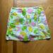 Lilly Pulitzer Skirts | Lilly Pulitzer Skirt Skorts Size 0 | Color: Green/Pink | Size: 0