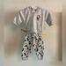 Disney Matching Sets | Mickey Mouse Matching Set 3-6 Months | Color: Gray | Size: 3-6mb