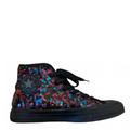 Converse Shoes | New Converse All Star Chuck Taylor Sequin High-Top Sneakers Black Red Blue 6 | Color: Black/Blue | Size: 6