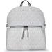 Michael Kors Bags | Michael Kors Rhea Zip Medium Slim Backpack - Signature Optic White | Color: White | Size: 11.5" W X 11.75" H X 4.5" D