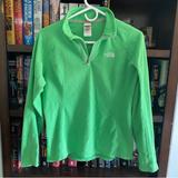 The North Face Tops | North Face Pullover Fleece Small North Face Quarter Zip Green | Color: Green | Size: S