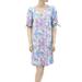 Lilly Pulitzer Dresses | Lilly Pulitzer Dew Drop Stay Fly Printed Mini Dress Cotton Resort Xs | Color: Pink/Purple | Size: Xs