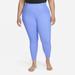 Nike Pants & Jumpsuits | Nike Yoga Luxe Dri Fit Blue 7/8 High Rise Waist Leggings Womens Plus Size 1x Nwt | Color: Blue | Size: 1x