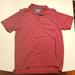 Under Armour Shirts | Mens Large Maroon With Gray Stripe Under Armour Polo | Color: Gray/Red | Size: L