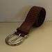 Michael Kors Accessories | Michael Kors Wide Brown Leather Weave Belt Small | Color: Brown | Size: Os