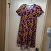 Lularoe Dresses | Lularoe Dress..Nwt..Size Xs | Color: Orange/Purple | Size: Xs