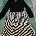 Lularoe Dresses | Lularoe Black/White Stripped Dress | Color: Black/White | Size: Xl