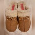 Kate Spade Shoes | Kate Spade Tan Leather Slippers Size 10 | Color: Tan | Size: 10