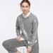 J. Crew Sweaters | Jcrew Collection Sequin-Striped Ribbed Crewneck Sweater | Color: Gray/Silver | Size: S