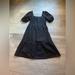 Jessica Simpson Dresses | Jessica Simpson Puff Sleeves Dress Size L | Color: Black | Size: L