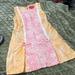 Lilly Pulitzer Dresses | Lilly Pulitzer Jubilee Collection Rare Dress!! Sz2 | Color: Orange/Pink | Size: 2