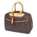 Louis Vuitton Bags | Louis Vuitton Lv Logo Deauville Hand Bag Monogram Leather Brown | Color: Brown | Size: W 13.8 X H 10.2 X D 5.1