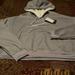 Nike Tops | Nike Therma Fit Fleece Lined Cropped Hoodie | Color: Gray | Size: Xl
