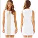 Lilly Pulitzer Dresses | Lilly Pulitzer Dress Mila White & Gold Shift Size 0 | Color: Gold/White | Size: 0