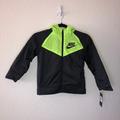 Nike Jackets & Coats | Nike Jacket Boys Hooded Fleece Lined Zip Up Coat Black & Yellow Sz 6 Nwt Fall | Color: Black/Yellow | Size: 6b