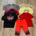Under Armour Shirts & Tops | Lot Of 7 Under Armour Long Sleeve Sleep T Shirts - Cold Gear Polo - Boys Large | Color: Black/Red | Size: Lb